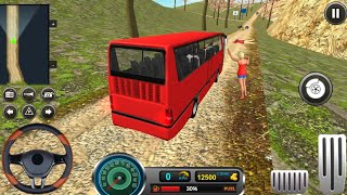 Uphill Offroad Bus Driving Sim Gameplay 05 Bus Games Simulator