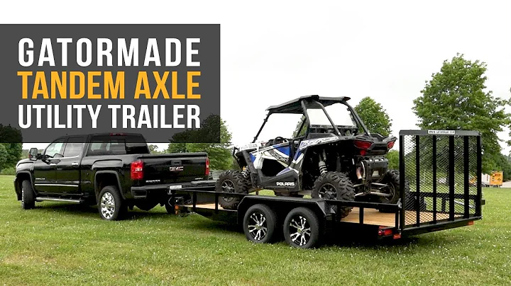 Gatormade Tandem-Axle Utility Trailer - Features Review