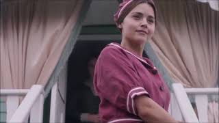 Jenna Coleman and Nell Hudson in the water - Victoria (S3E3, 2019)