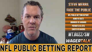 NFL Week 2 Public Betting Report | Rams vs Colts | Chiefs vs Ravens | NFL Week 2 Predictions
