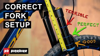 Most Mountain Bikers Get This Wrong And They Really Shouldn't | How To Setup A Mountain Bike Fork screenshot 1