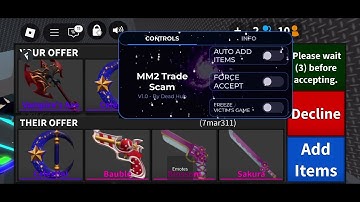 BEST MM2 TRADE SCAM SCRIPT 2025 OP SCRIPT IN DESCRIPTION AND COMMENTS