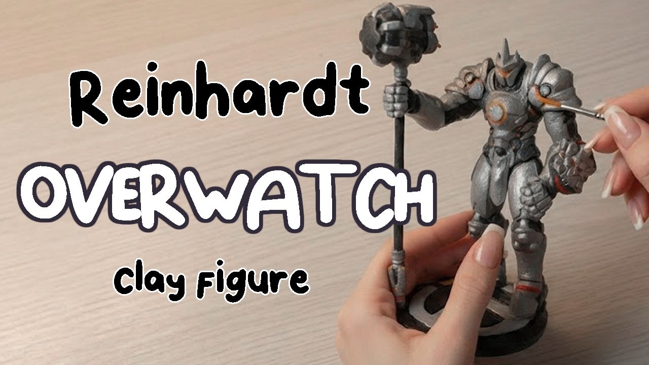 Reinhardt – Overwatch | Escultura en porcelana fría