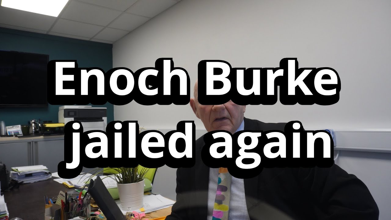 Enoch Burke jailed again for contempt of court