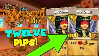 Wizard101 Level 170 Balance PvP: The INSANE 12 PIP JUDGEMENT!