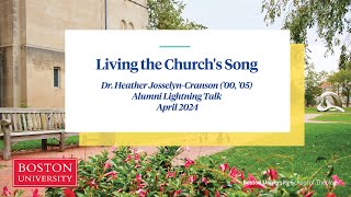 Alumni Lightning Talks: Living the Church’s Song