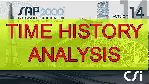 Time History Analysis in sap2000 v-14| WoW