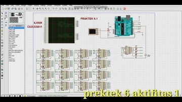 Membuat Display pada P10 menggunakan Library DMD | PRAKTIKUM 6 .Embedded System