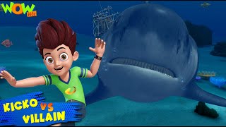 kicko pe hua shark ka attack s03e27 kicko vs villian popular tv cartoon for kids