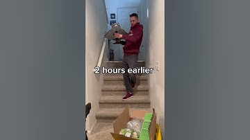 Dropping a massive Lego set #accident #lego #falling #starwars #shorts #puppy