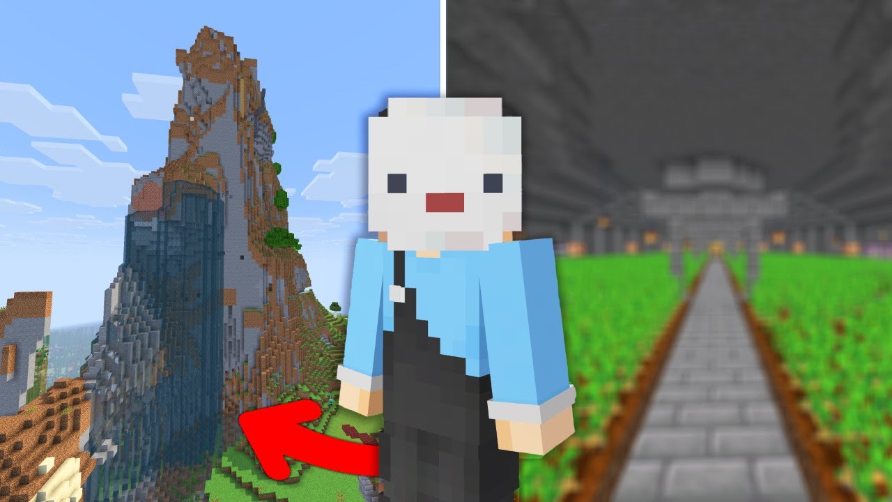 SMP'de Dağın İçine Gizli Farm Yapıyorum - Bölüm 1