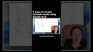 3 Ways to Scrape LinkedIn Leads Using Claude AI 🎯 #Shorts