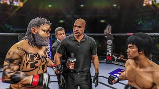 BRUCE LEE VS FAT BEAST *THE GREATEST* (EA SPORTS UFC 2) WHO WON?😱🔥💯🥵 | Mr. Jojo