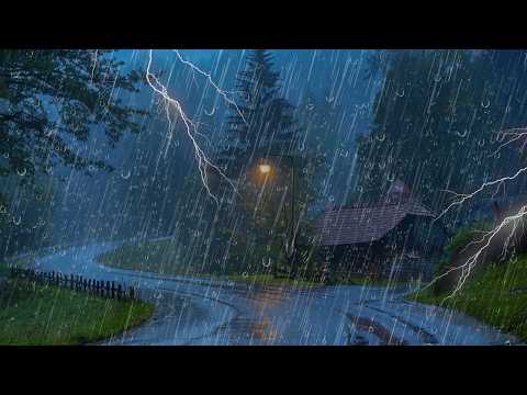 Sonido de Lluvia y Truenos Relajante para Dormir - Sonido Relajante para Calmar la Mente, ASMR