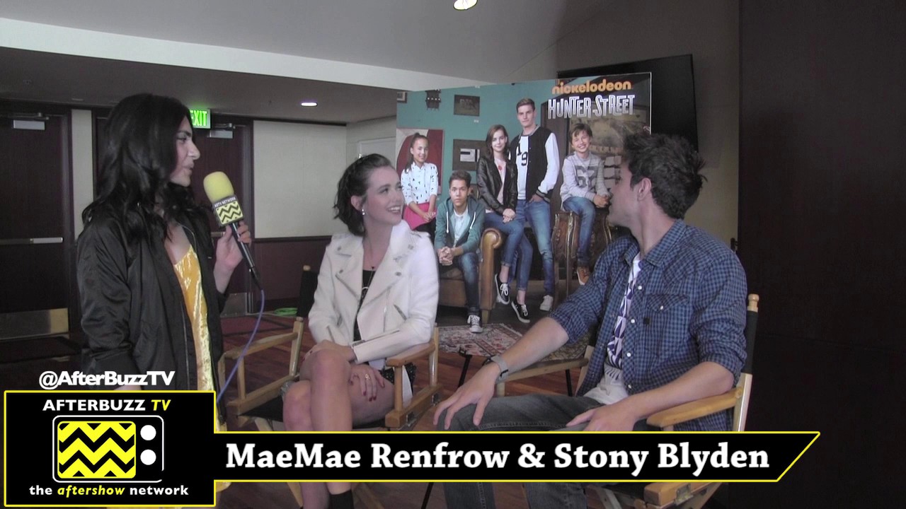 Hunter Street' Cast Interview w/ MaeMae Renfrow & Stony Blyden