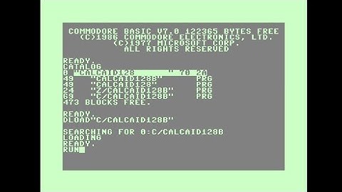 Compile A C128 Basic Program With Blitz