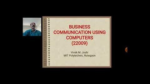 Introduction to Business Communication Using Computers