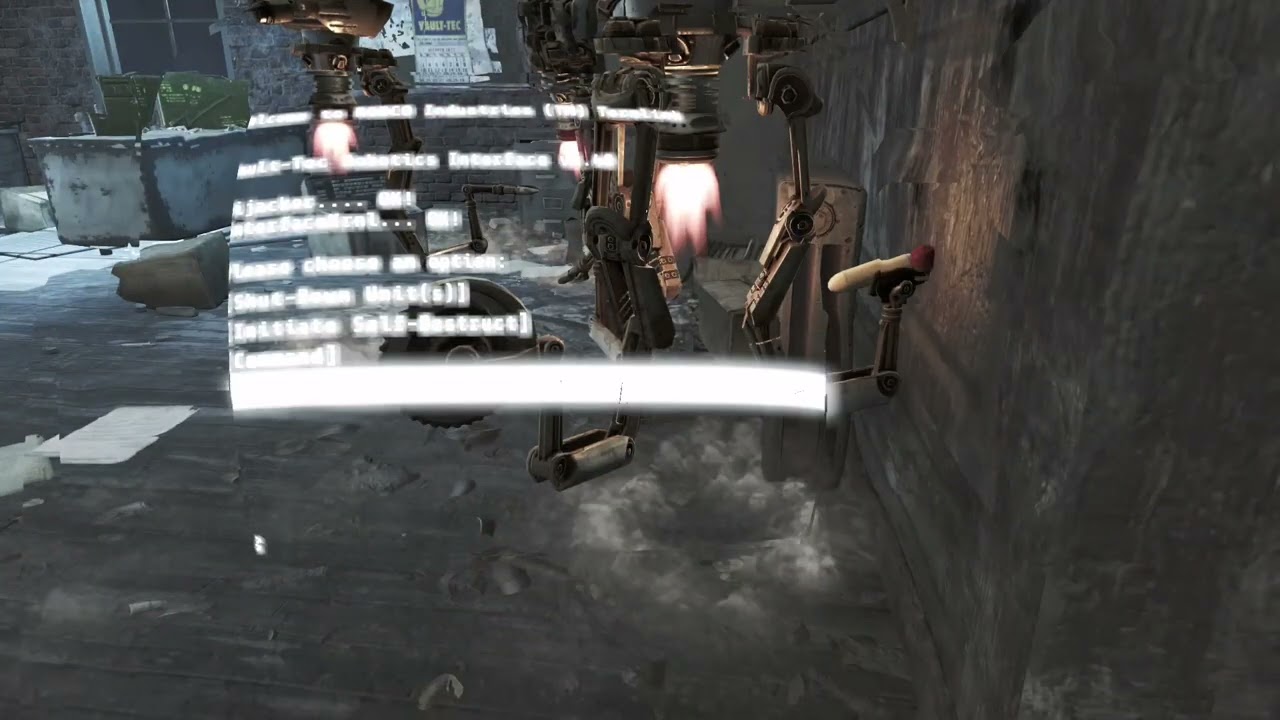 Mr handy vs Mr handy fallout 4🤣 (MOD) (Is almost halloween🎃)