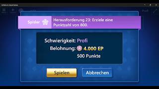 Solitaire World Tour Game #23, October 12, 2026 Event, Spider Expert screenshot 2