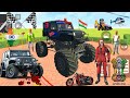 Franklin Purchase New Monster Police Thar Delivery 😯 indian theft auto simulator new update