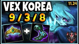 Vex SUPPORT vs Thresh | KR Grandmaster Patch 11.24 | Pre Season 12 🥇