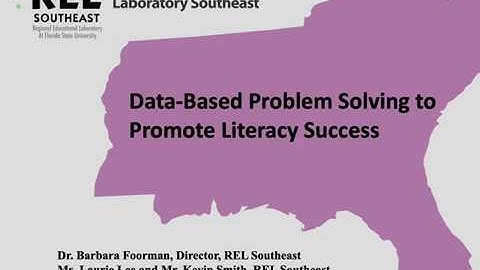 Data Based Problem Solving (REL Southeast)