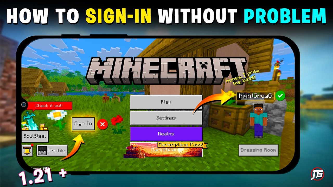 How to Sign In Minecraft 1.21+ Without Any Problem! 🔥 | Minecraft Login ...