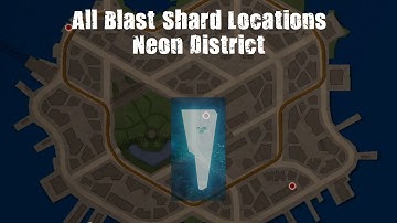 Infamous Neon District Blast Shards Locations