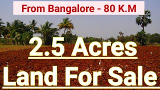 2.5 Acres Of Mango Farm Land For Sale Near Bangalore farmlandsforsale landsforsalenearbangalore