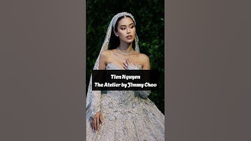 CHIẾC VÁY PHỦ 1000 VIÊN PHA LÊ SWAROVSKI CỦA TIÊN NGUYỄN | Dear Huy