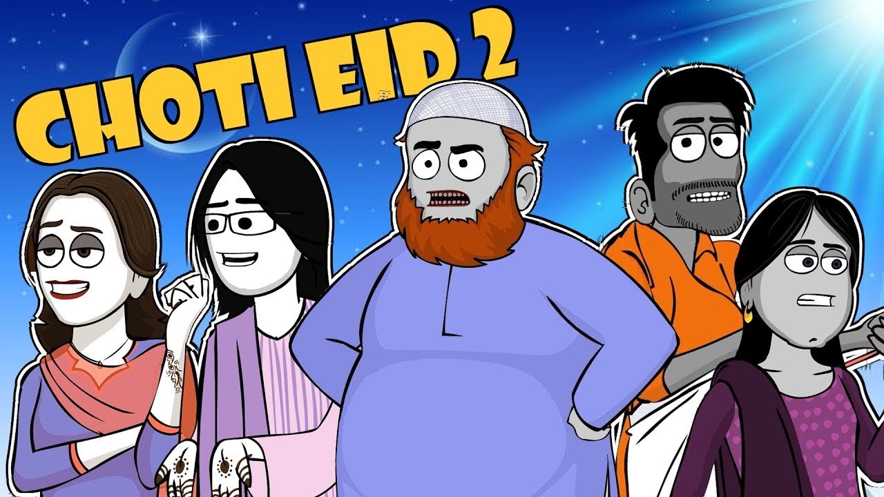 Choti Eid  Mazahiya Pakistani Animated Video Eid Special Comedy