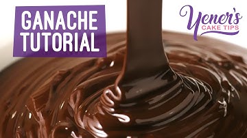 How to Make Chocolate GANACHE TUTORIAL (Back to Basics) | Yeners Cake Tips with Serdar Yener