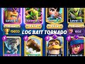 Reach 15000 trophies 🏆 and ultimate champion with log bait nado! Explained! 🤙🏾#clashroyale #logbait