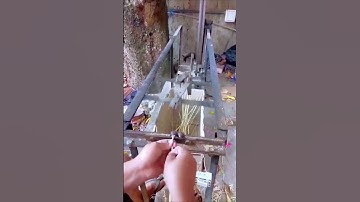 Bamboo Skewer Making Process - Good machinery can improve the efficiency of doing things