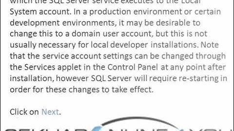 Installation of SQL Server 2005.wmv