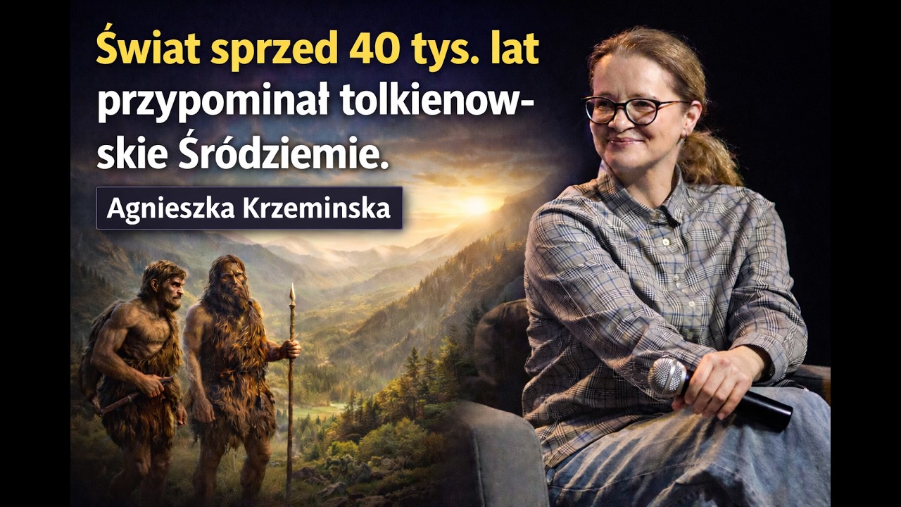 Świat sprzed 40 tys. lat przypominał tolkienowskie Śródziemie. Agnieszka Krzemińska