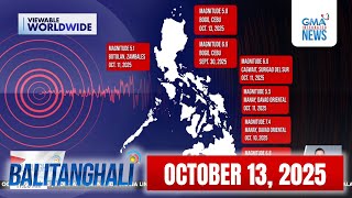 Balitanghali Express: October 13, 2025