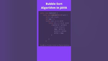 Bubble Sort Algorithm In JAVA Interview Tips & Crack