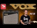 Гитарный комбо VOX AV15 с ламповым предусилением и моделирующим процессором