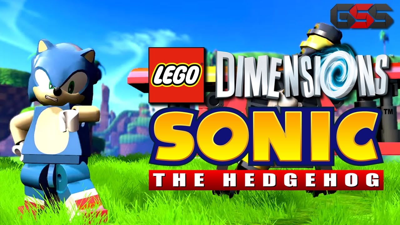 LEGO Dimensions - Sonic the Hedgehog Free Roam Gameplay (Sonic Adventure  World) 