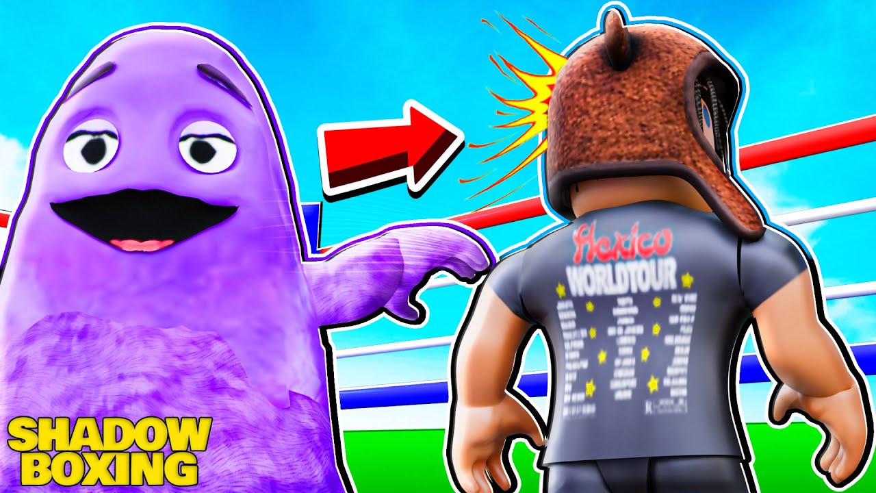 ROBLOX SHADOW BOXING 2V2 WITH A 5 YEAR OLD! 