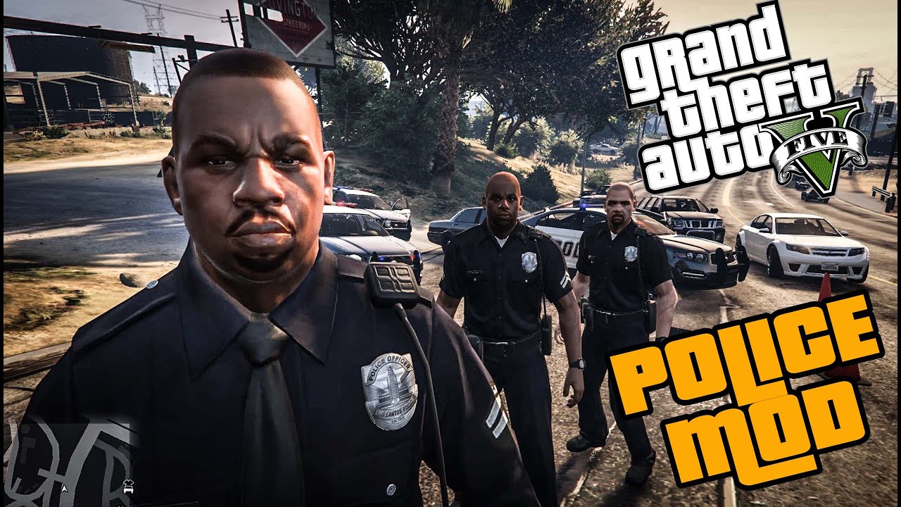 GTA V PC Police Mod (Grand Theft Auto 5) YouTube