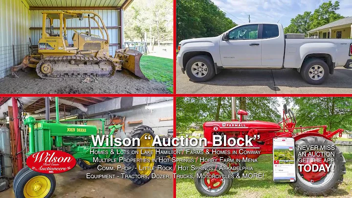 Upcoming Real Estate and Equipment Auctions in Arkansas, Farms, Land, Lake Homes and Much More!