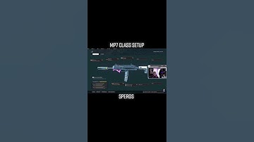 Speros *BEST* MP7 Warzone Class! #shorts