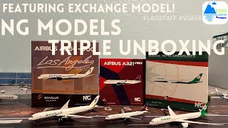 NG Models Triple Unboxing and Review 1:400 Scale