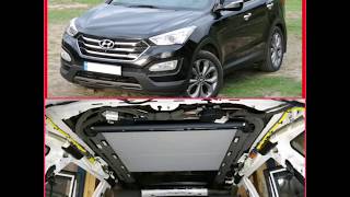 Hyundai Santa Fe Снятие Обивки Потолка