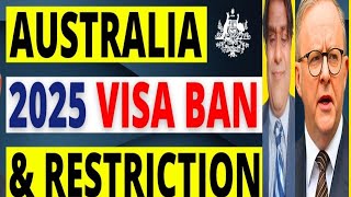 Australia Shocking Visa Restrictions on STUDENTS & Work Visas in 2025 | Irfan Predicts