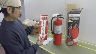Kidde Fire Extinguisher - Fire Safety At Studio - P.A.S.S.