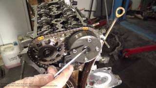 What are Yellow markings in Toyota timing chain