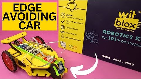 Edge Avoiding Car With Witblox Mega Kit @WitBlox